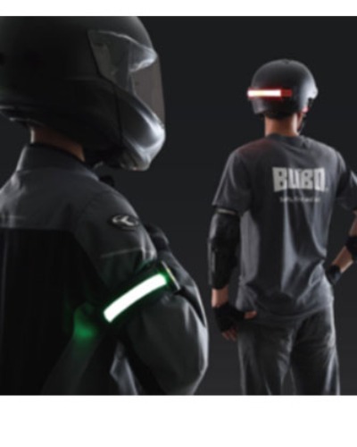 부보[BUBO] 야간 LED 안전 밴드 보이다 260 EX 충전식 암밴드 LED 벨트